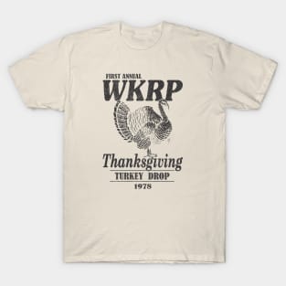 Wkrp Thanksgiving Turkey Drop Retro T-Shirt